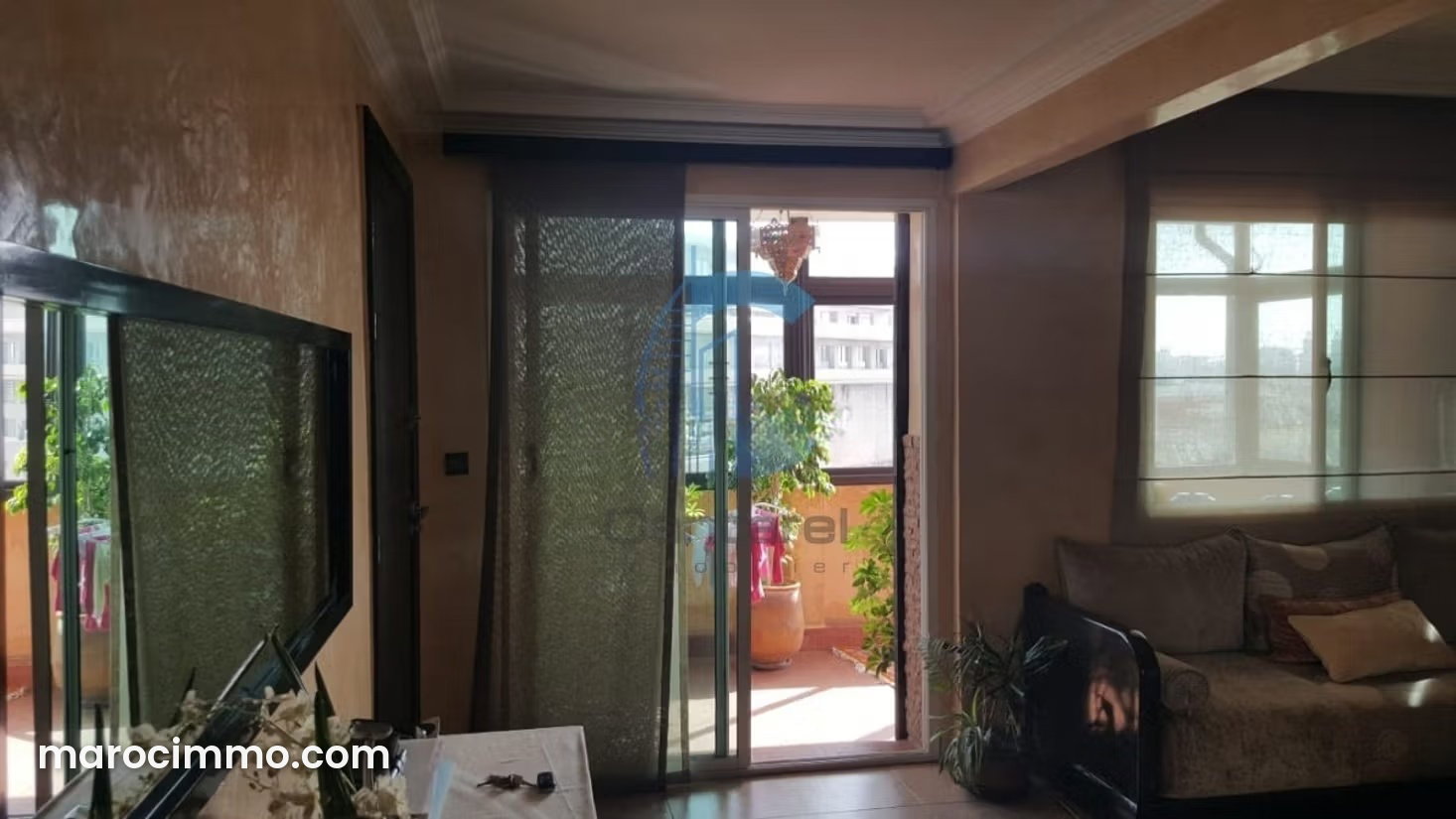 141 m² Apartment with Terrace for Rent, Gauthier, Casablanca — Casablanca