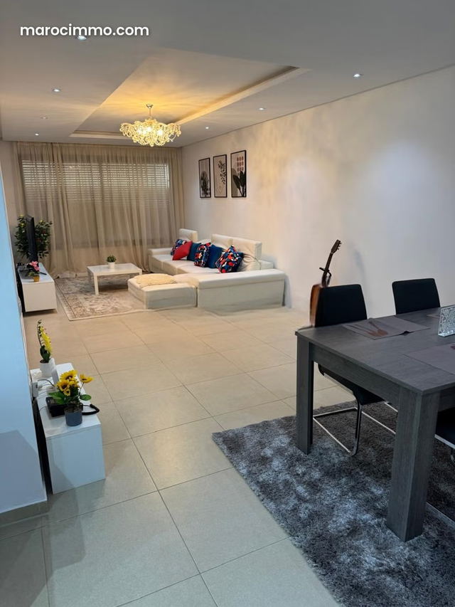 Appartement meublé à louer à Souissi — الرباط