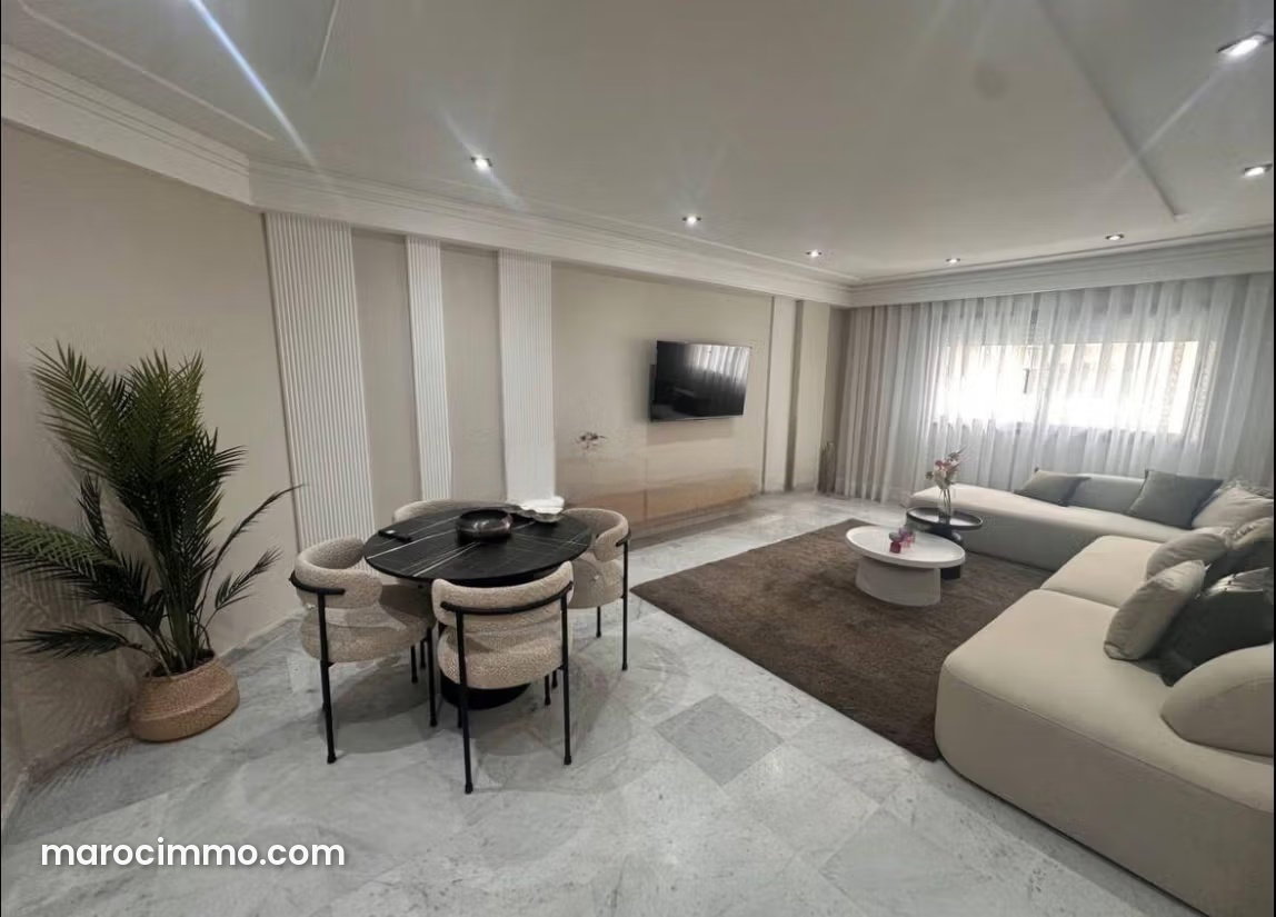 New Furnished 53 sqm Apartment, Palmier, Casablanca — Casablanca