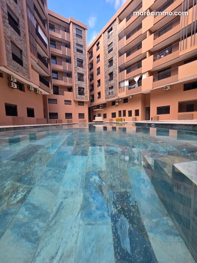 Studio with Terrace and Pool in Gueliz, Marrakech — Marrakesh