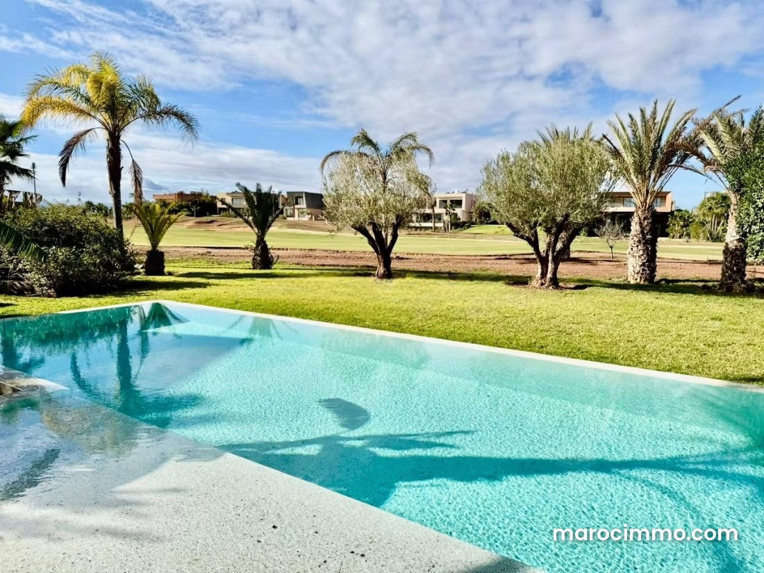 Villa meublée 4 chambres à louer, Amelkis, Marrakech — Marrakech