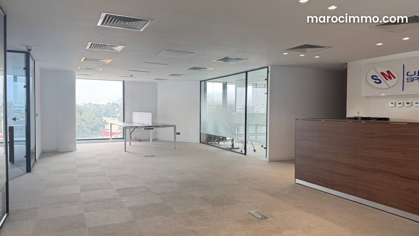 267 m² Office with 90 m² Terrace, Oasis, Casablanca — Casablanca