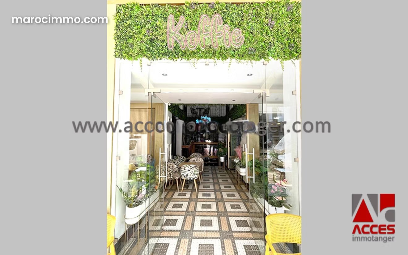 Café clé en main, Ville Nouvelle, Meknès, quartier passant — Meknès