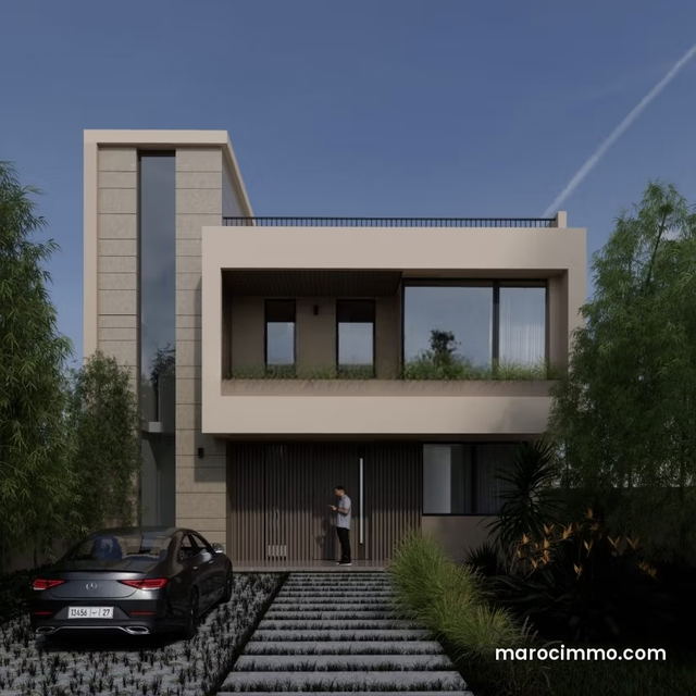 Villa d’Exception avec Piscine et Vue sur l’Atlas — Marrakech