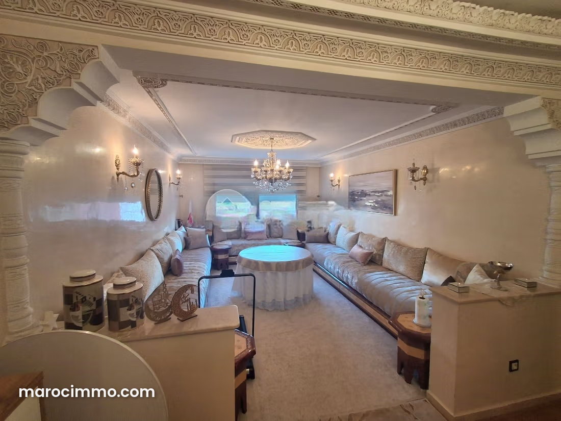 Appartement 106 m², 2 chambres, Bir Chifa, Tanger, meublé avec garage — Tanger