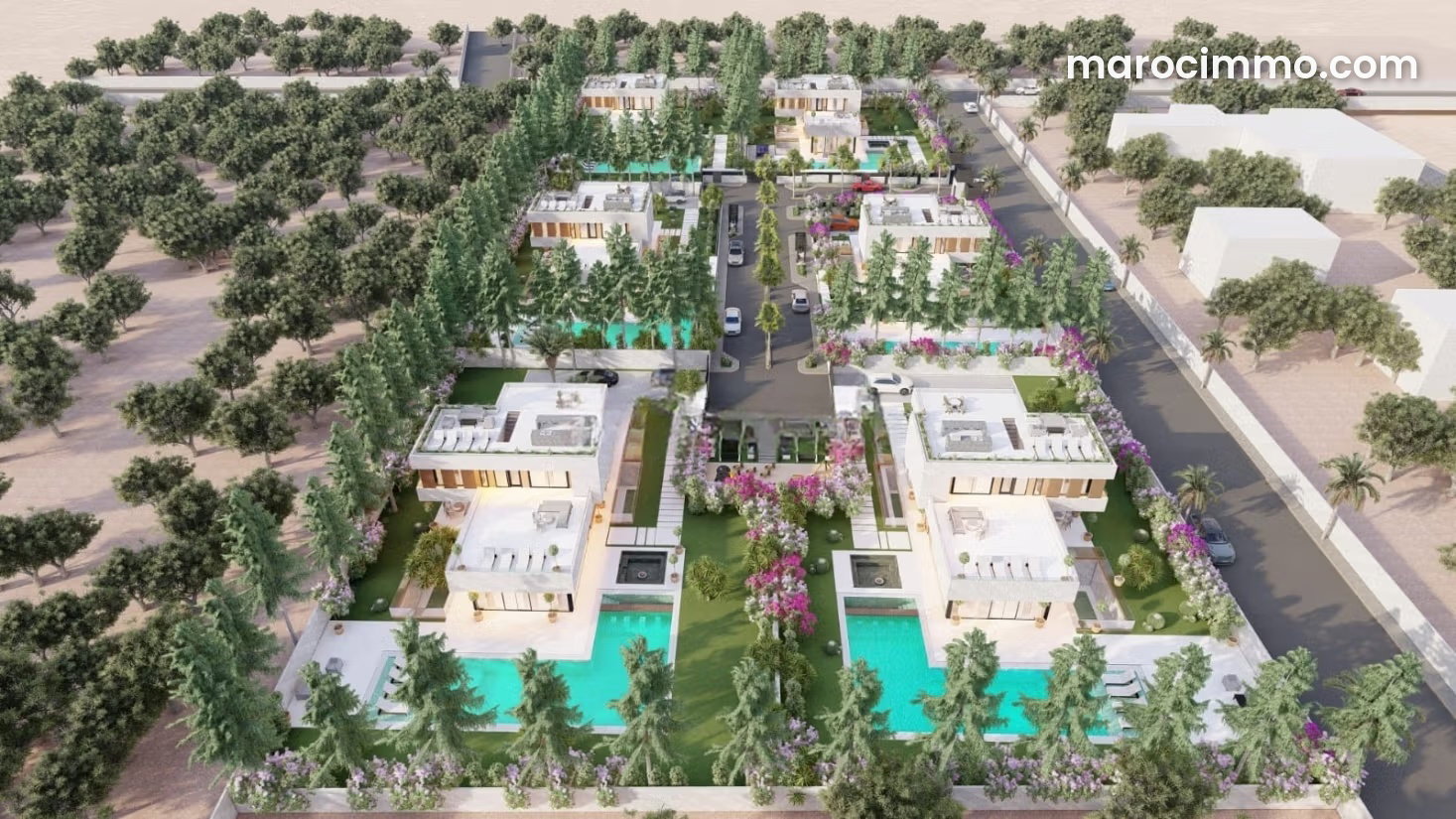 400 m² New-Build Villa in Marrakech, Route de Tahanaoute — Marrakesh