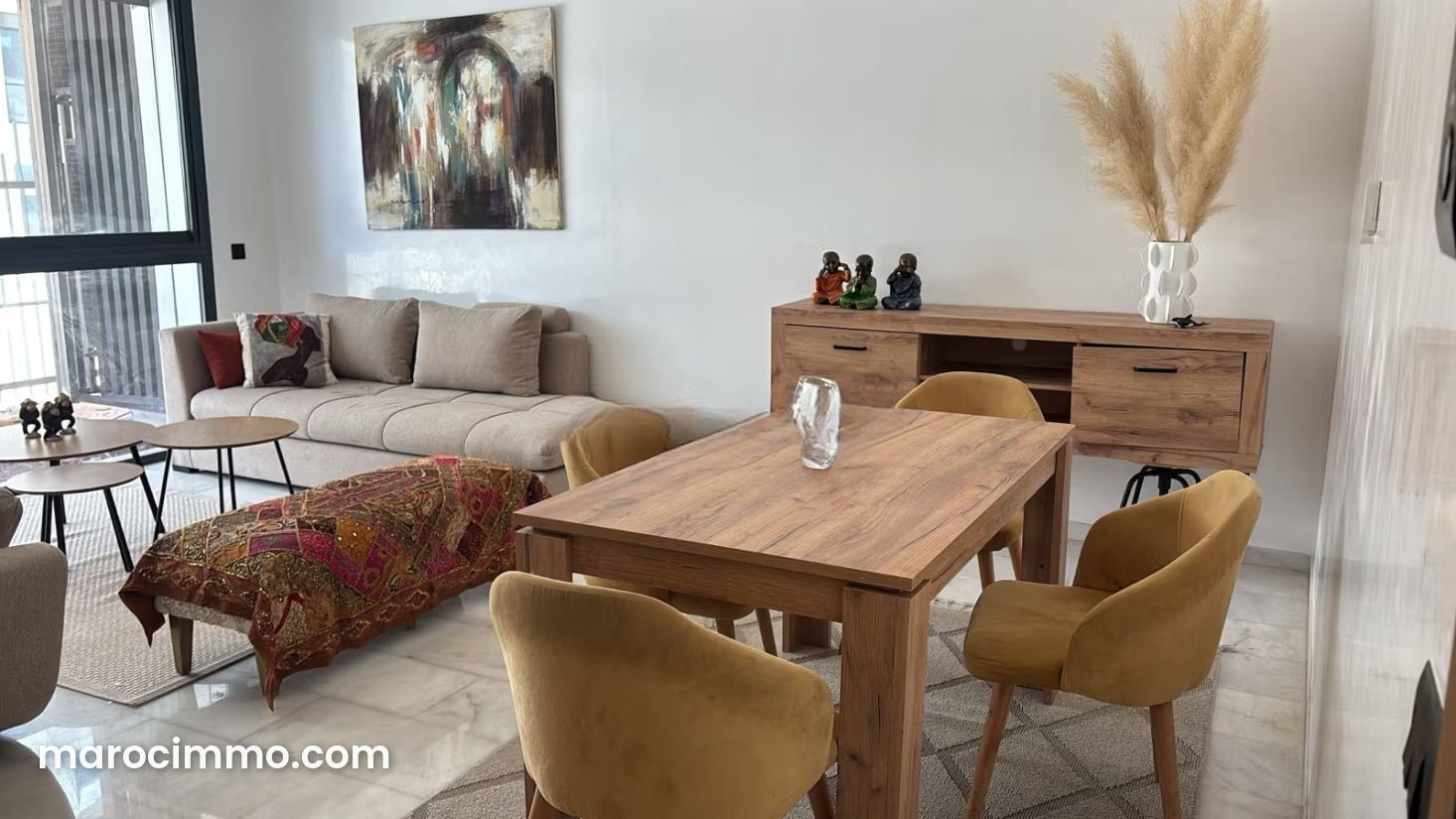 Furnished 2-Bedroom Apartment, Casablanca Finance City — Casablanca