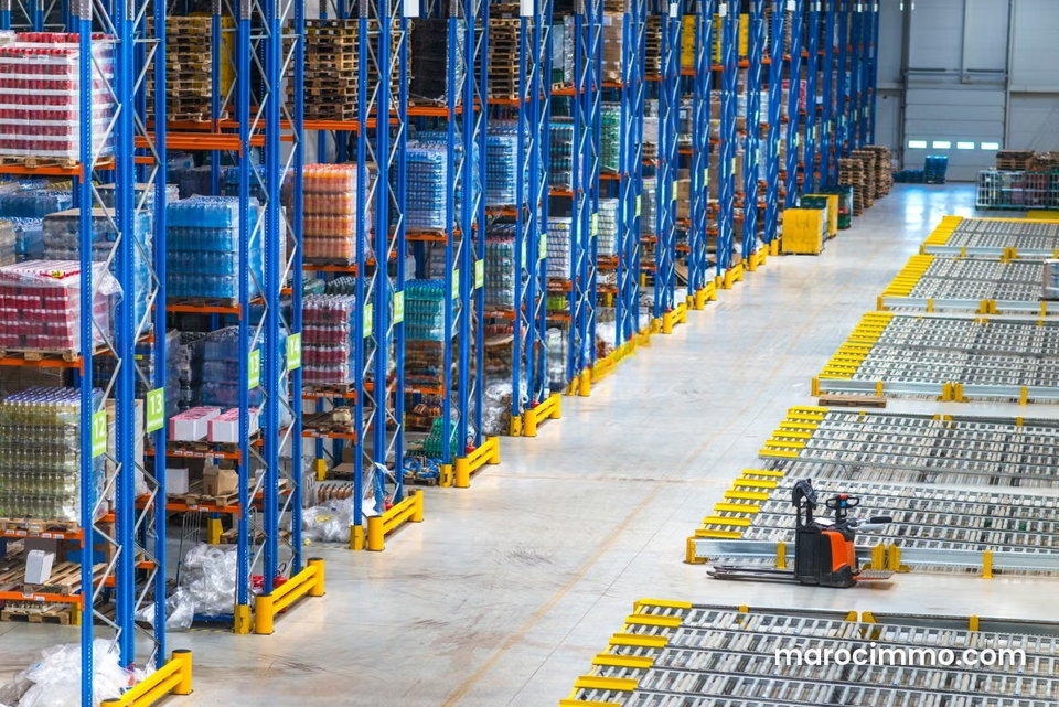 Terrains industriels a vendre a partir de 1000m2