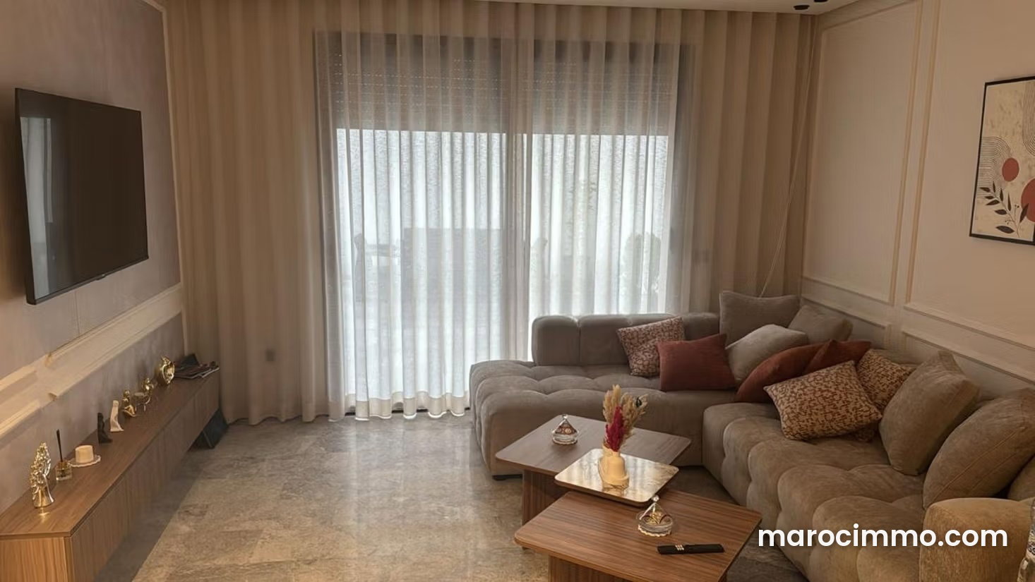 Furnished Studio with Terrace in Casablanca’s Hospitals District — Casablanca