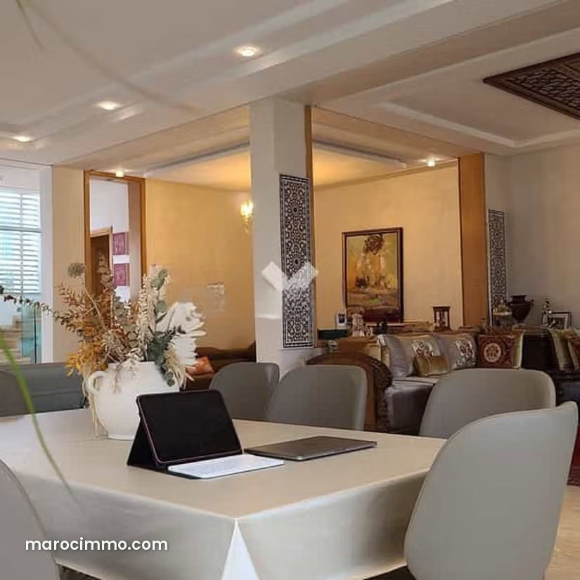Furnished 379 sqm Villa, 5 Bedrooms, Private Garden in Dar Bouazza — Dar Bouazza