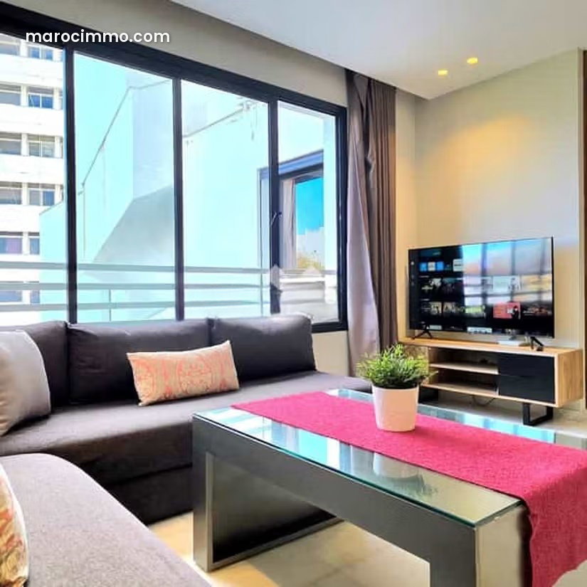 Furnished 63 sqm Apartment for Rent in Palmier, Casablanca — Casablanca