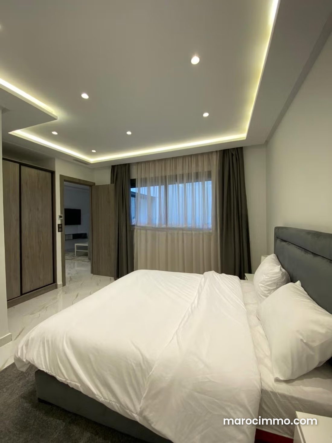 Furnished 2-Bedroom Apartment, Central Tangier, Fully Equipped — Tangier