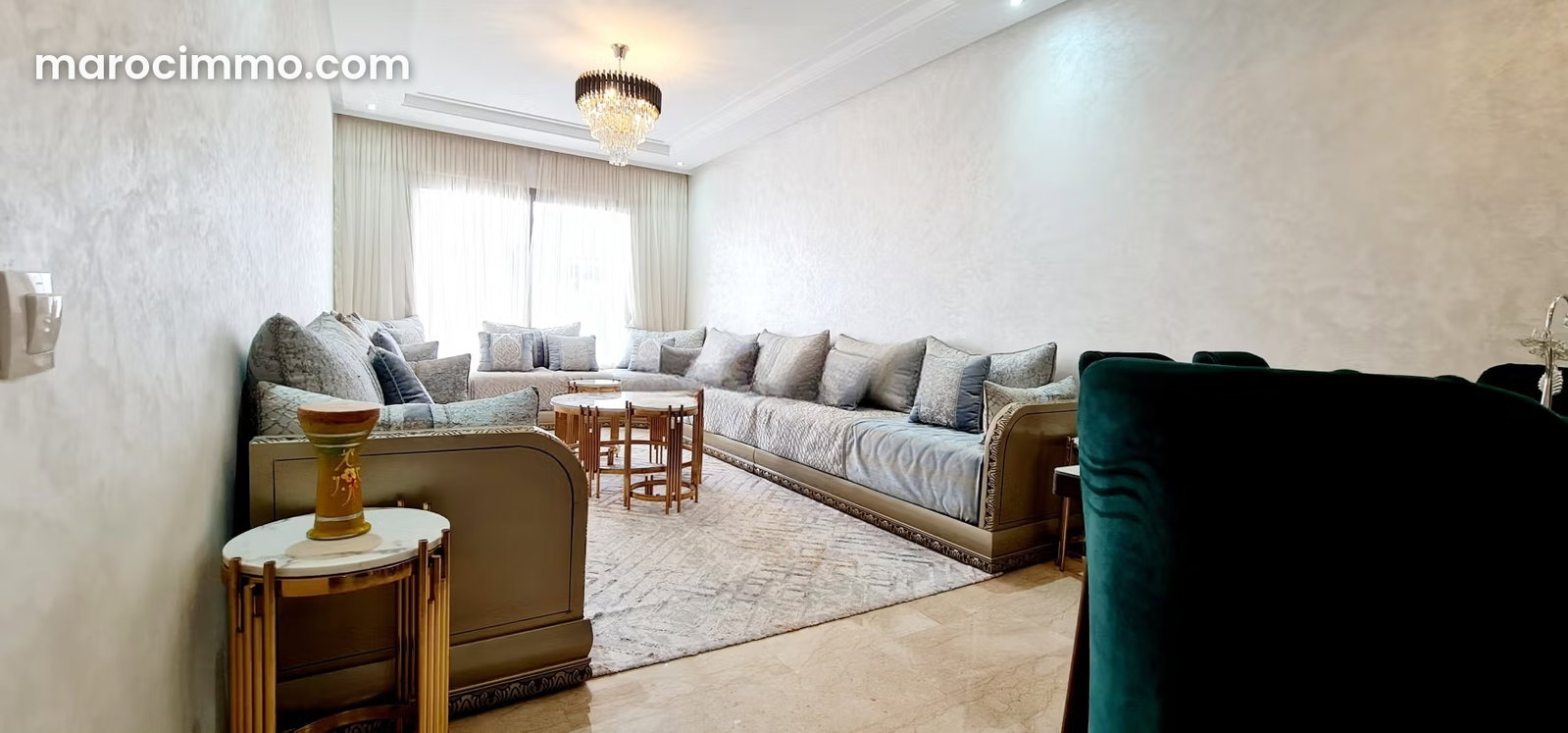 Furnished Apartment with Terrace in Bourgogne, Casablanca — Casablanca