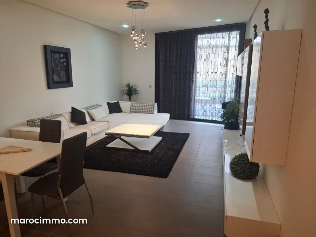 Furnished 86 m² apartment, Aïn Diab, Casablanca, for rent — Casablanca