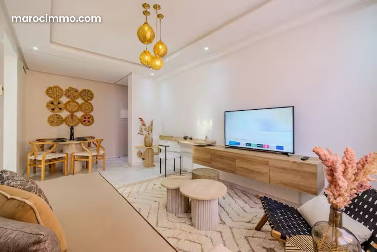 100 m² Apartment with Terraces, Guéliz, Marrakech — Marrakesh