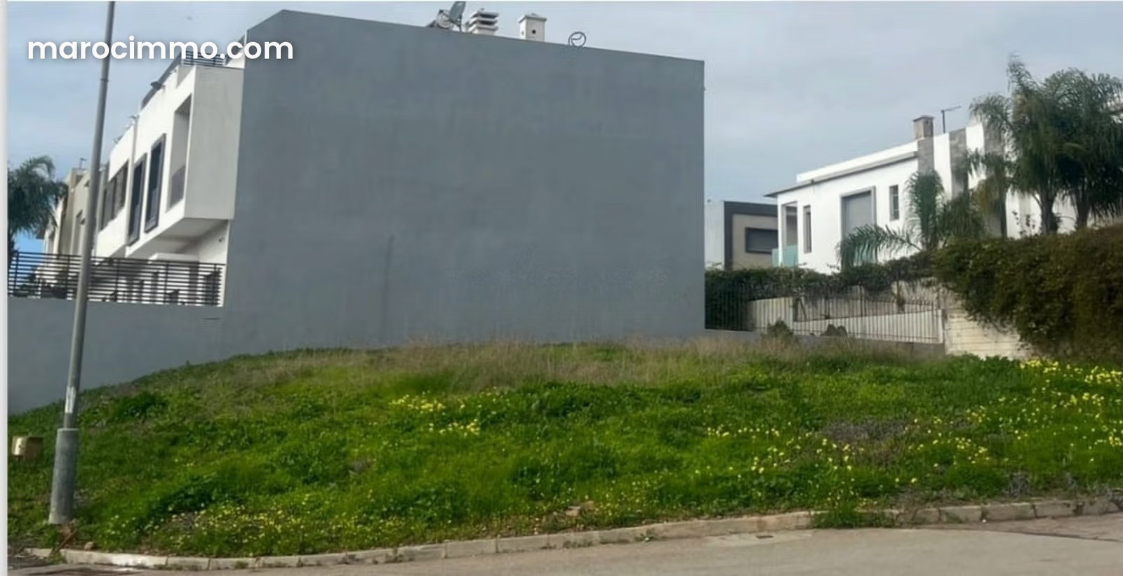 438 m² Corner Plot, Janat El Baida, Dar Bouazza — Dar Bouazza