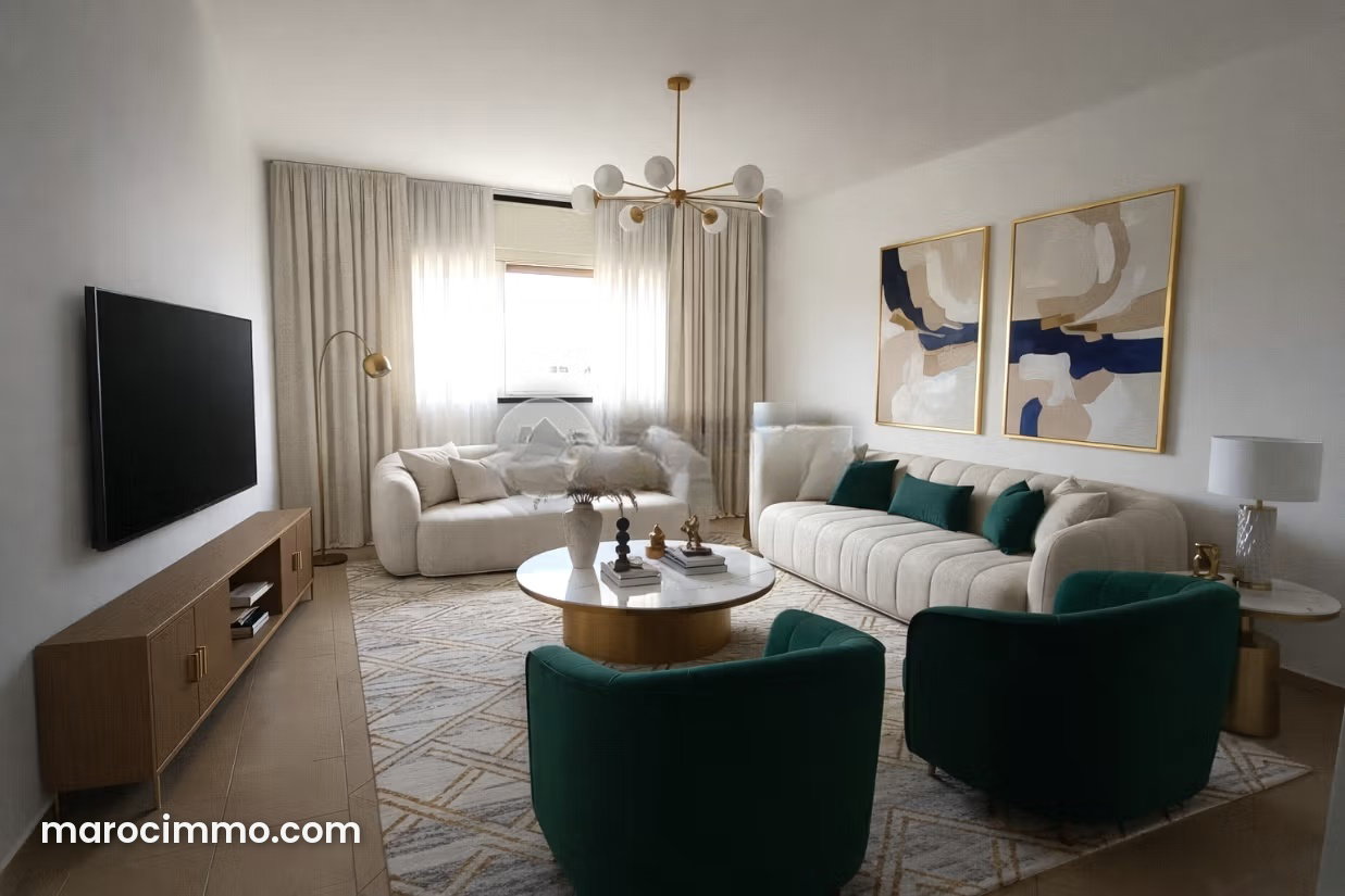 2-Bedroom Apartment with Garden and Garage, Hay Nahda, Rabat — Rabat