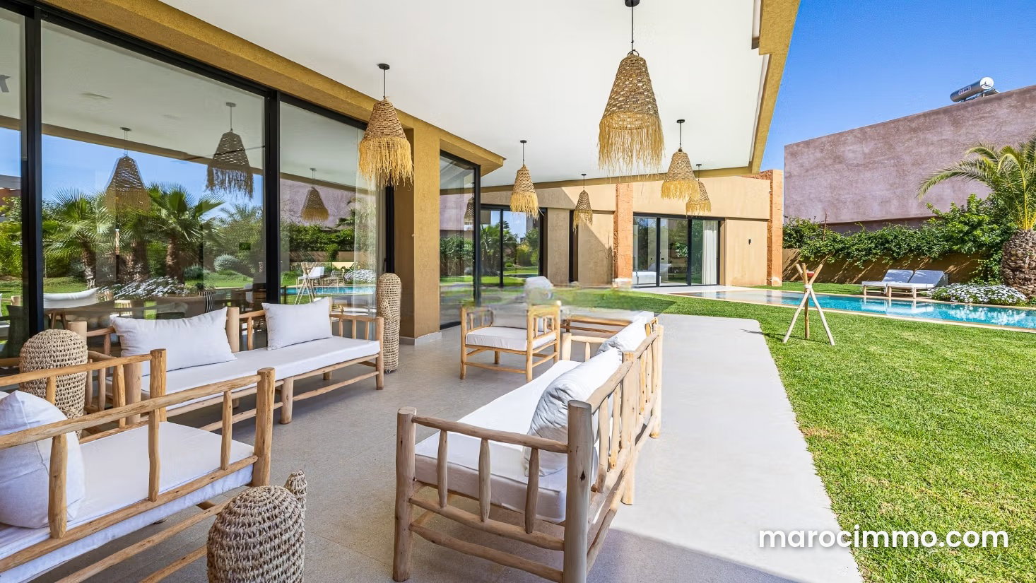 Contemporary 565 sqm Villa, Amelkis Golf, Marrakech — Marrakesh