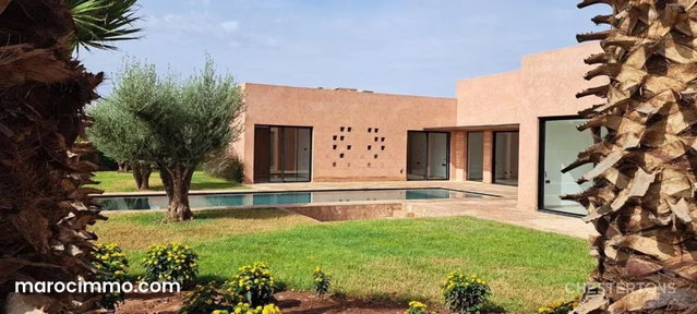 Villa récente et contemporaine Route Amizmiz Marrakech — 4