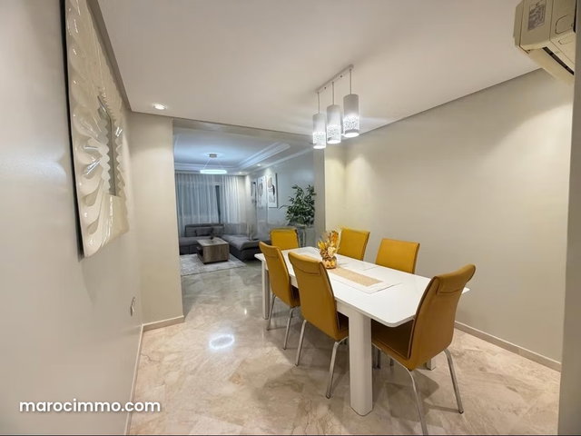Superbe appartement à louer meublé avec 3 chambres à Marrakech Guéliz — 2