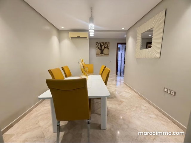 Superbe appartement à louer meublé avec 3 chambres à Marrakech Guéliz — 5