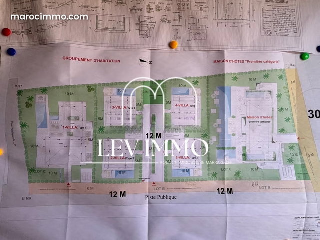 Km10 Rte Ourika 1he projet hotel et villas — 3