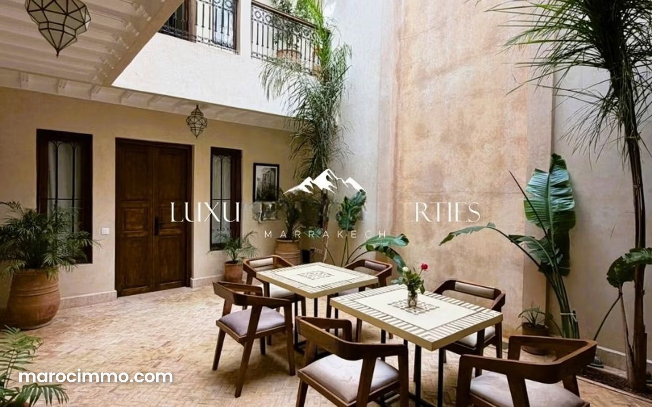 Riad 6 suites en exploitation, cœur médina Marrakech — Marrakech