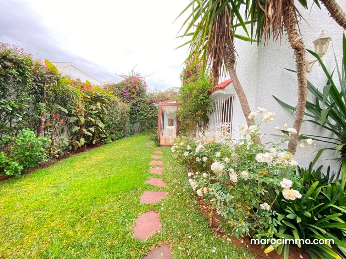 Villa 4 chambres avec piscine et jardin, quartier Hassan, Rabat — Rabat