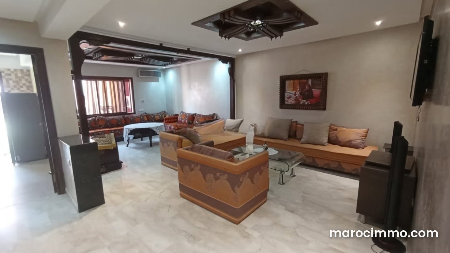 Appartement 106 m² avec 2 chambres à Guéliz, Marrakech — Marrakech