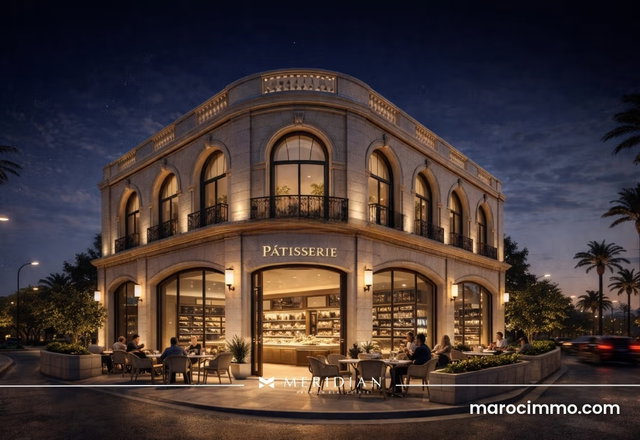 Location Rare Villa Commerciale sur Blvd Slaoui — 3