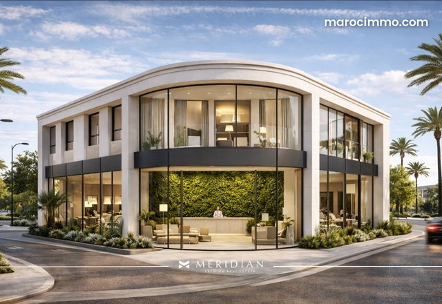 Location Rare Villa Commerciale sur Blvd Slaoui — 2