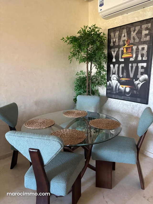 Louez cet appartement à Agdal. 2 chambres agréables — 3