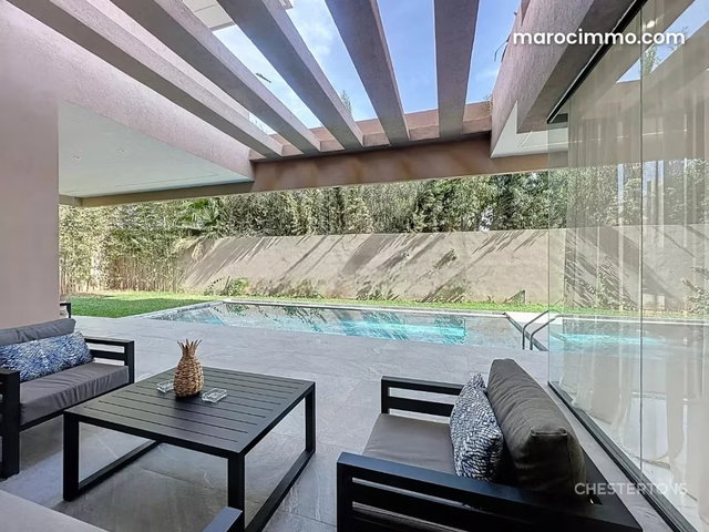 Superb Contemporary Villa in Route Amizmiz, Marrakech — 3