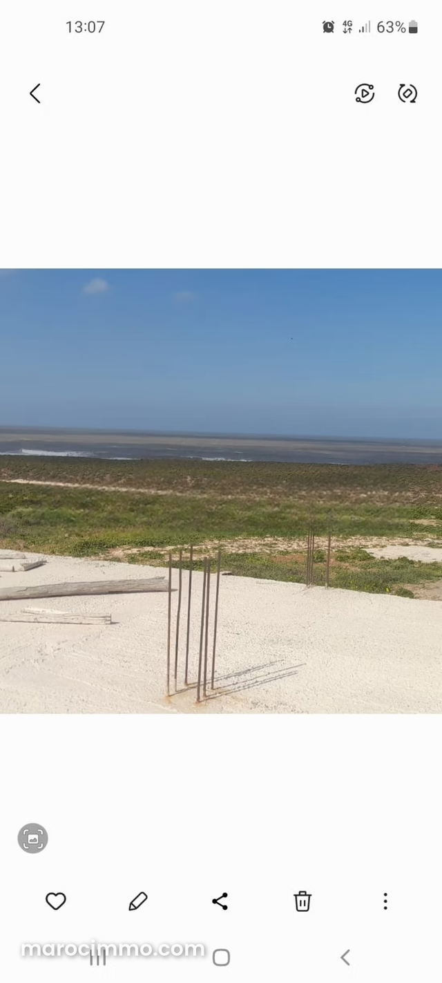 Terrain 1 hectare avec vue mer exceptionnelle — Essaouira