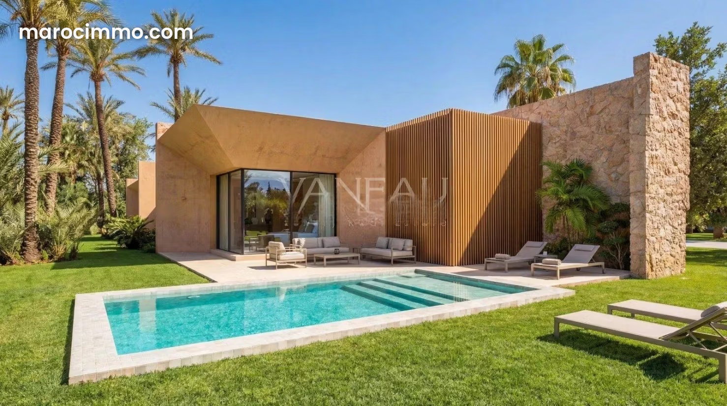 Villa 900 m² sur 1 hectare, Les Portes de Marrakech, Marrakech — Marrakesh
