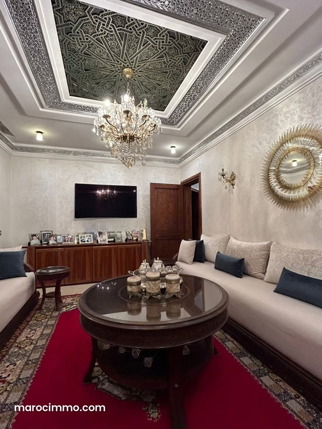 Villa meublée de luxe avec piscine à louer – Hay Riad, Rabat — 4