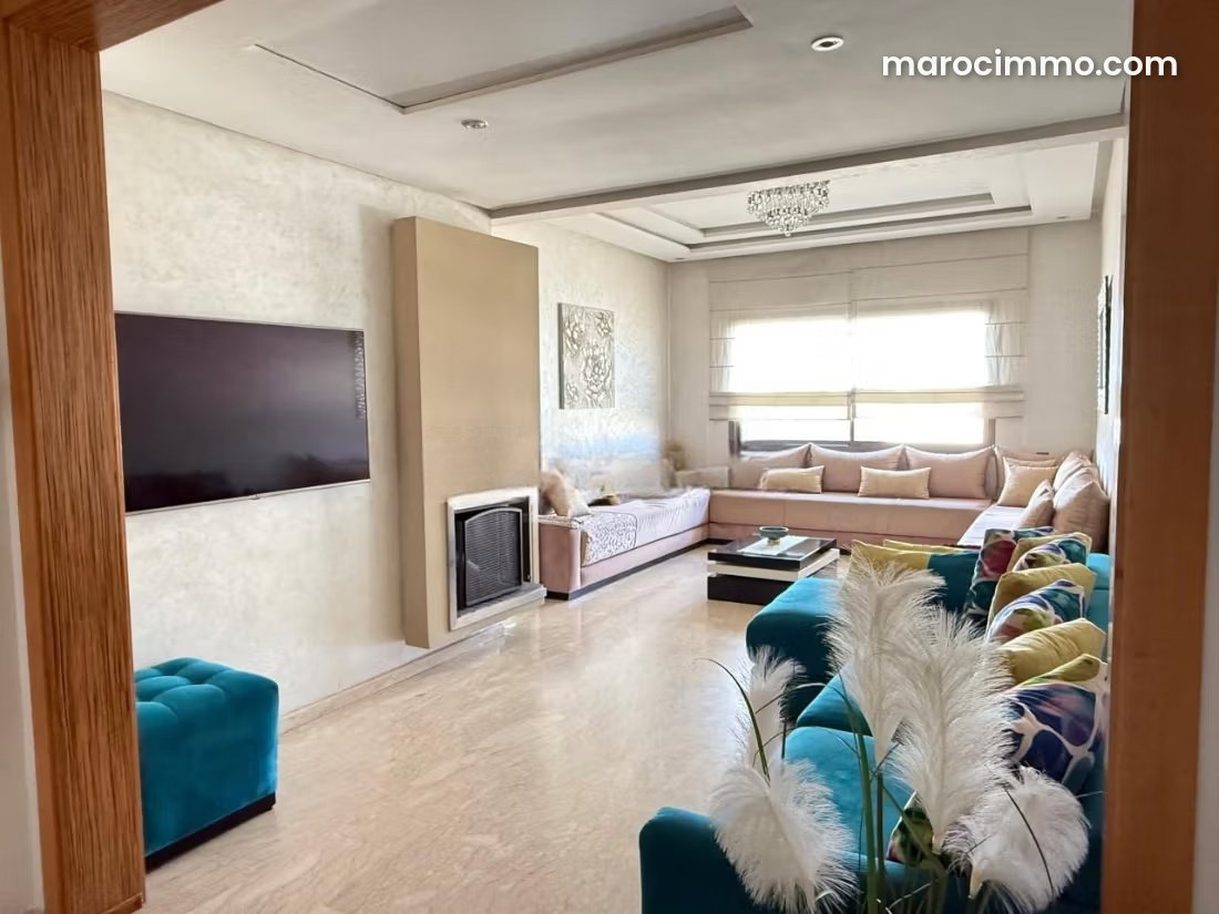 122 sqm Apartment, 3 Bedrooms, Terrace, Californie, Casablanca — Casablanca