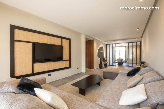 Superbe Appartement meublé à louer quartier palmier casablanca — 2