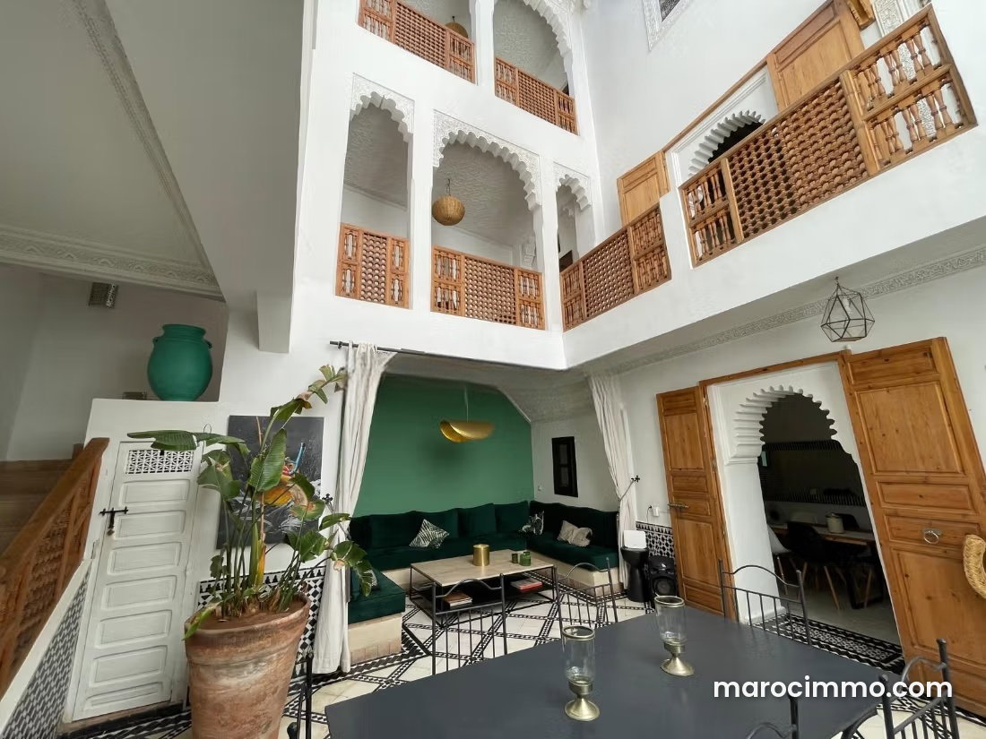Riad 4 chambres à vendre Sidi Ben Slimane, Marrakech — Marrakech
