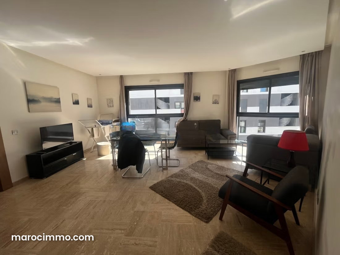 Furnished apartment with terrace in Casablanca Finance City — Casablanca