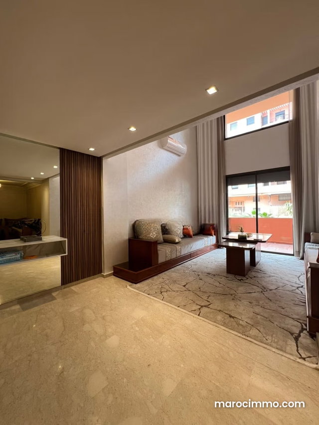 Duplex Apartment in Gueliz Residence with Pool — 2
