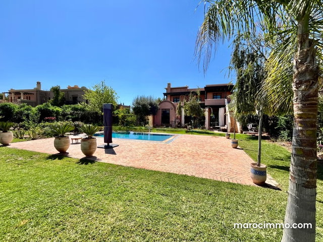 Magnifique villa en première ligne de golf, Marrakech — 2