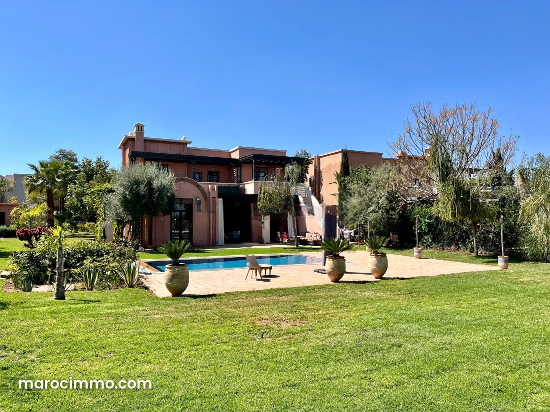Villa meublée 3 suites avec piscine, Route d'Amezmiz, Marrakech — Marrakech