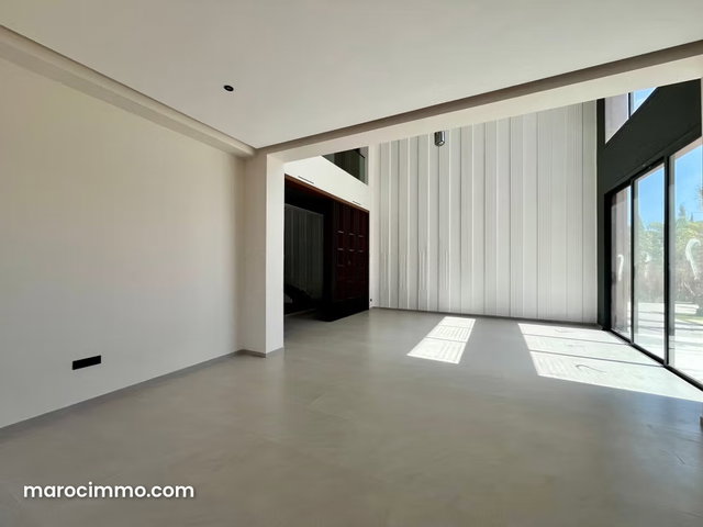 Épure contemporaine sur le golf d'Amelkis, Marrake — 4