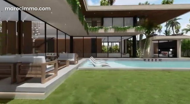 URGENT – OFF MARKET, Luxury Villa 500m from Amelkis Golf Marrakech, Rare Product, 700m² — 2