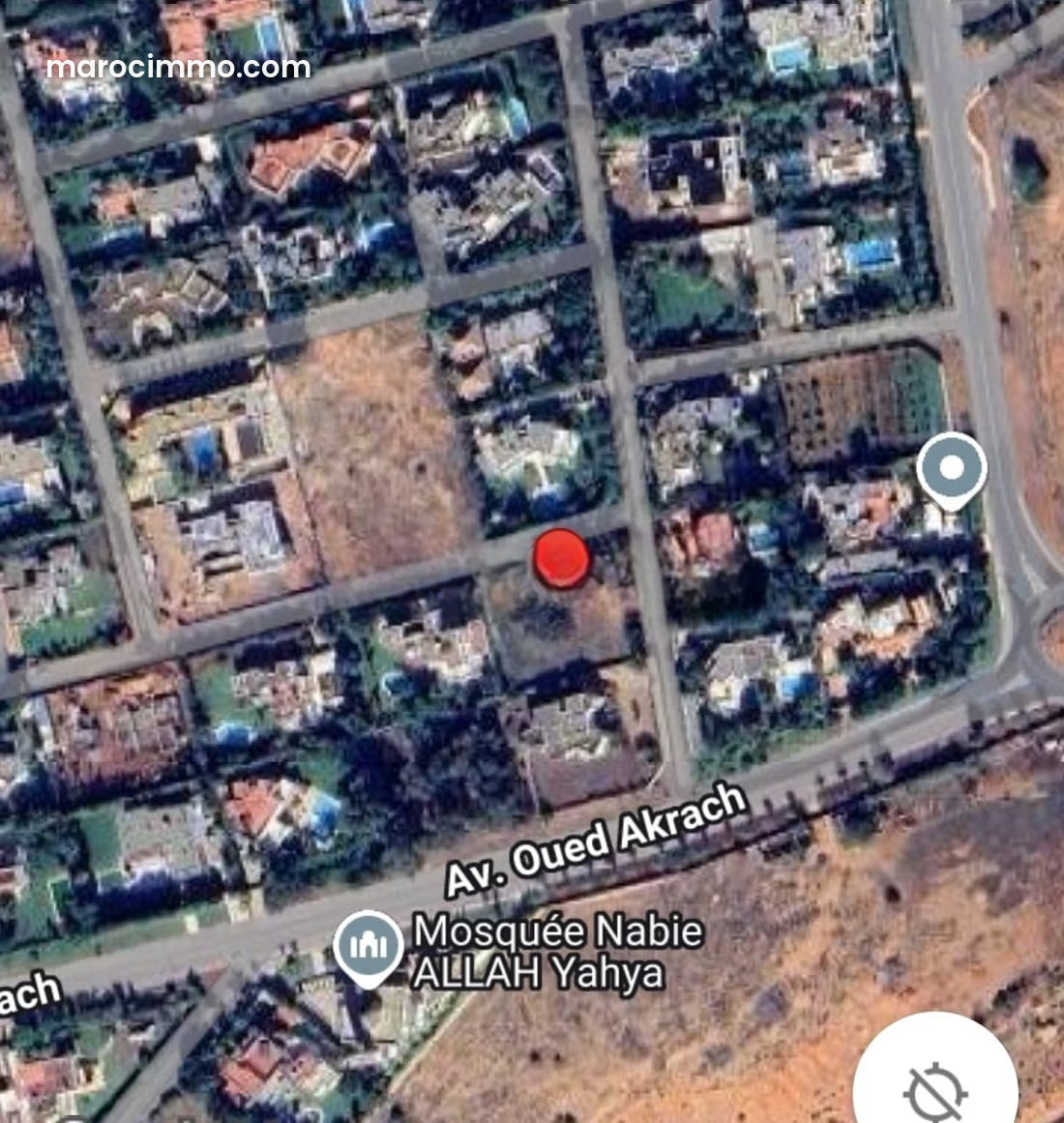 Registered 2,023 m² Plot in Les Ambassadeurs, Rabat — Rabat
