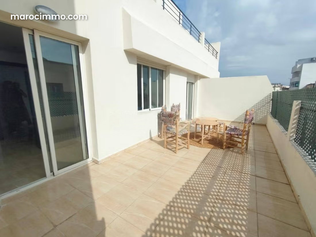 Furnished 120 sqm Apartment with Terrace in Val Fleuri, Casablanca — Casablanca