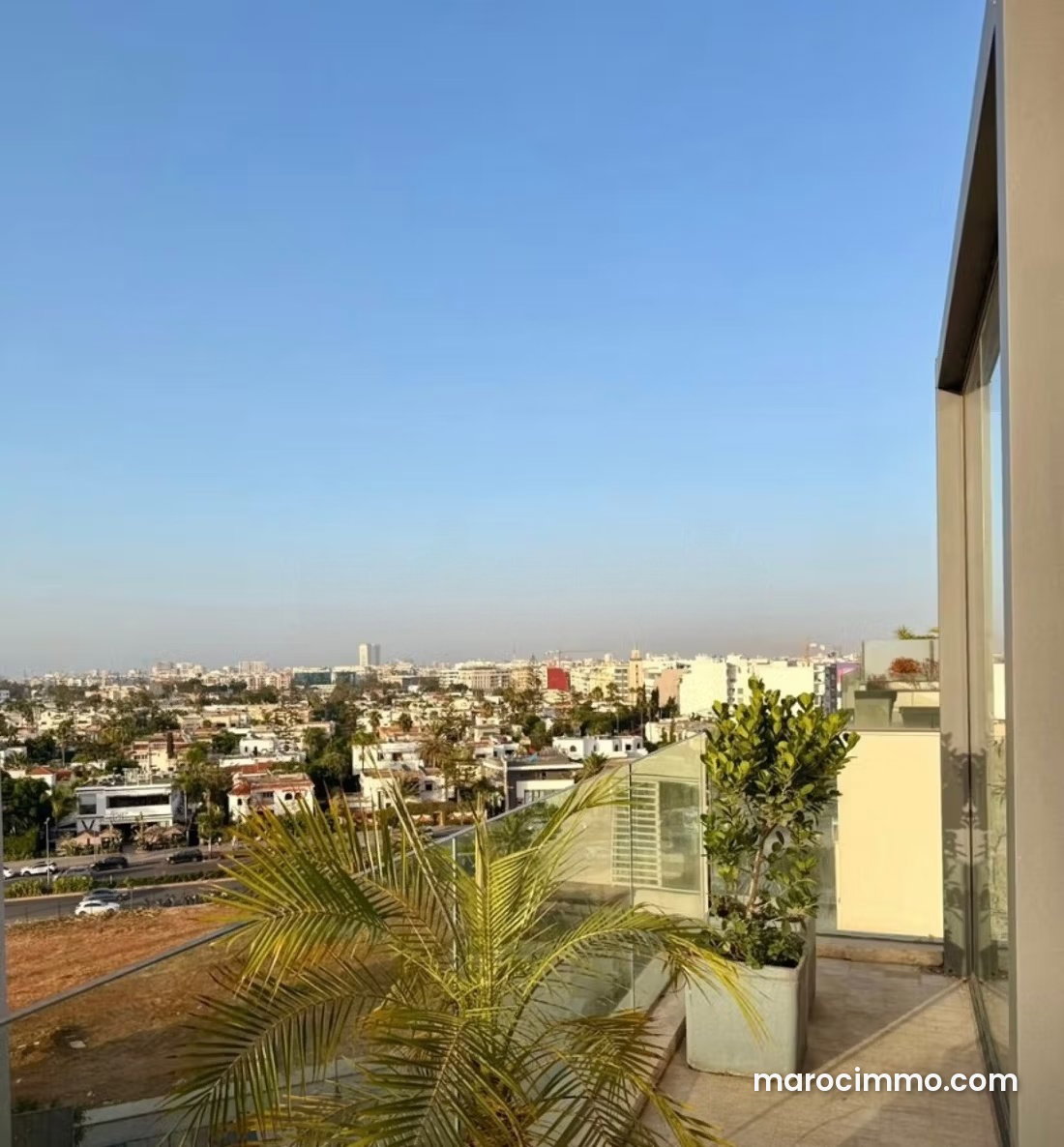 Furnished 160 sqm Apartment with Terrace, Casablanca Finance City — Casablanca