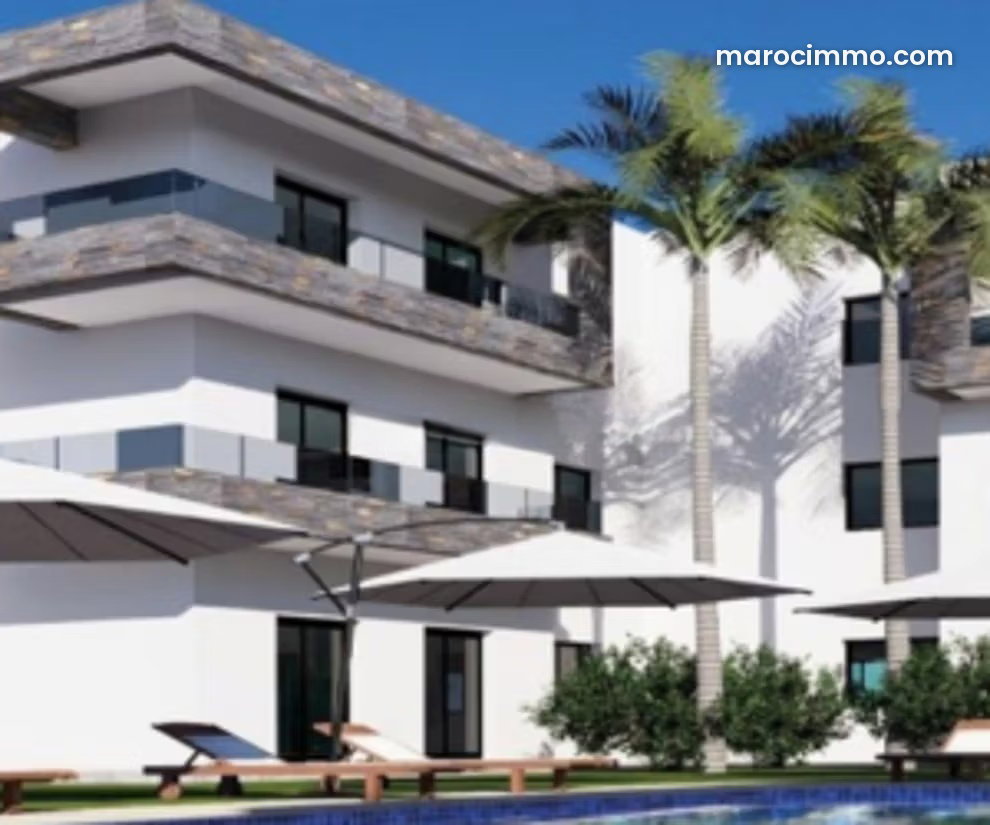 New apartment with pool and garden for sale in Saidia — Saidia