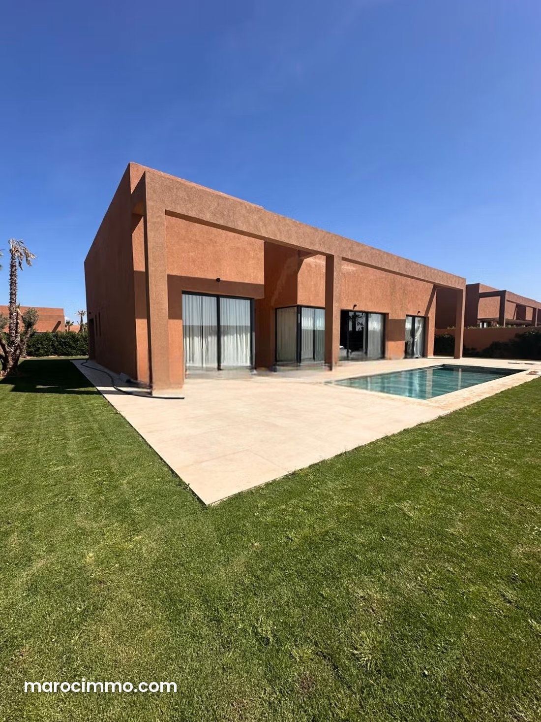 Villa 4 chambres Route d'Amezmiz, Marrakech, terrain 1000 m² — Marrakech